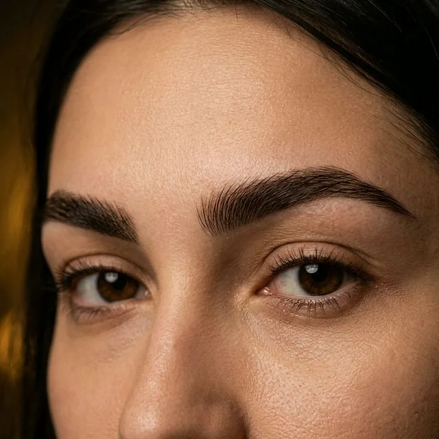 Brwi po zabiegu – pełne, naturalne